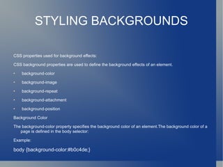 CSS | PPT
