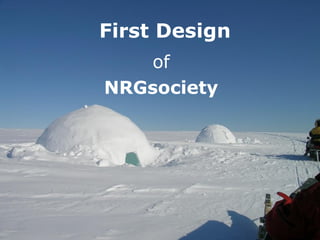 First Design of NRGsociety 