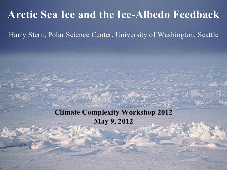 Arctic Sea Ice and the IceAlbedo Feedback