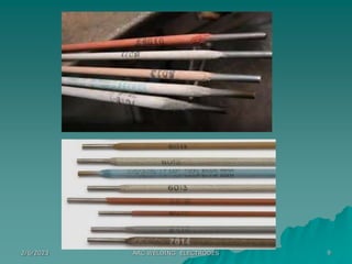 2/6/2023 ARC WELDING ELECTRODES 9
 