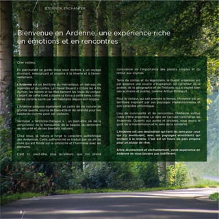 ARDENNE : Etonner, enchanter