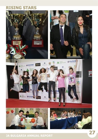 27JA BULGARIA ANNUAL REPORT
rising stars
 
