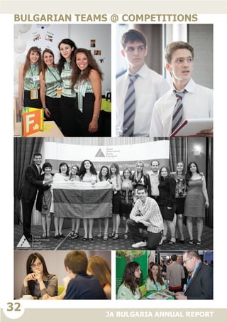32
JA BULGARIA ANNUAL REPORT
bulgarian teams @ competitions
 