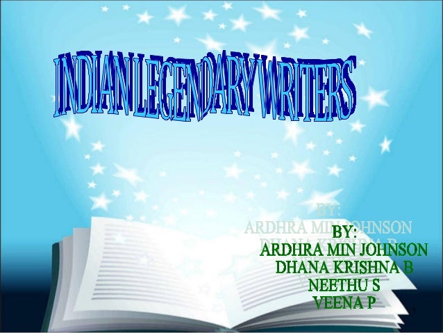 indian legendary writers