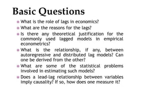 ARDL_ Autoregressive Distributed lag model.pptx