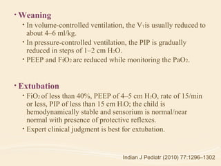 Wean Fio2 Pediatric Acute Respiratory Distress Syndrome | PPT