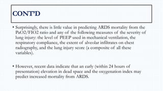 Acute Respiratory Distress Syndrome | PPTX