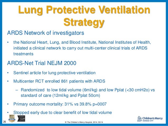 Ardsnet Lung Protective Ventilation – NYELIS