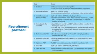 Recruitment
protocol
 