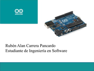 Rubén Alan Carrera Pancardo
Estudiante de Ingeniería en Software
 