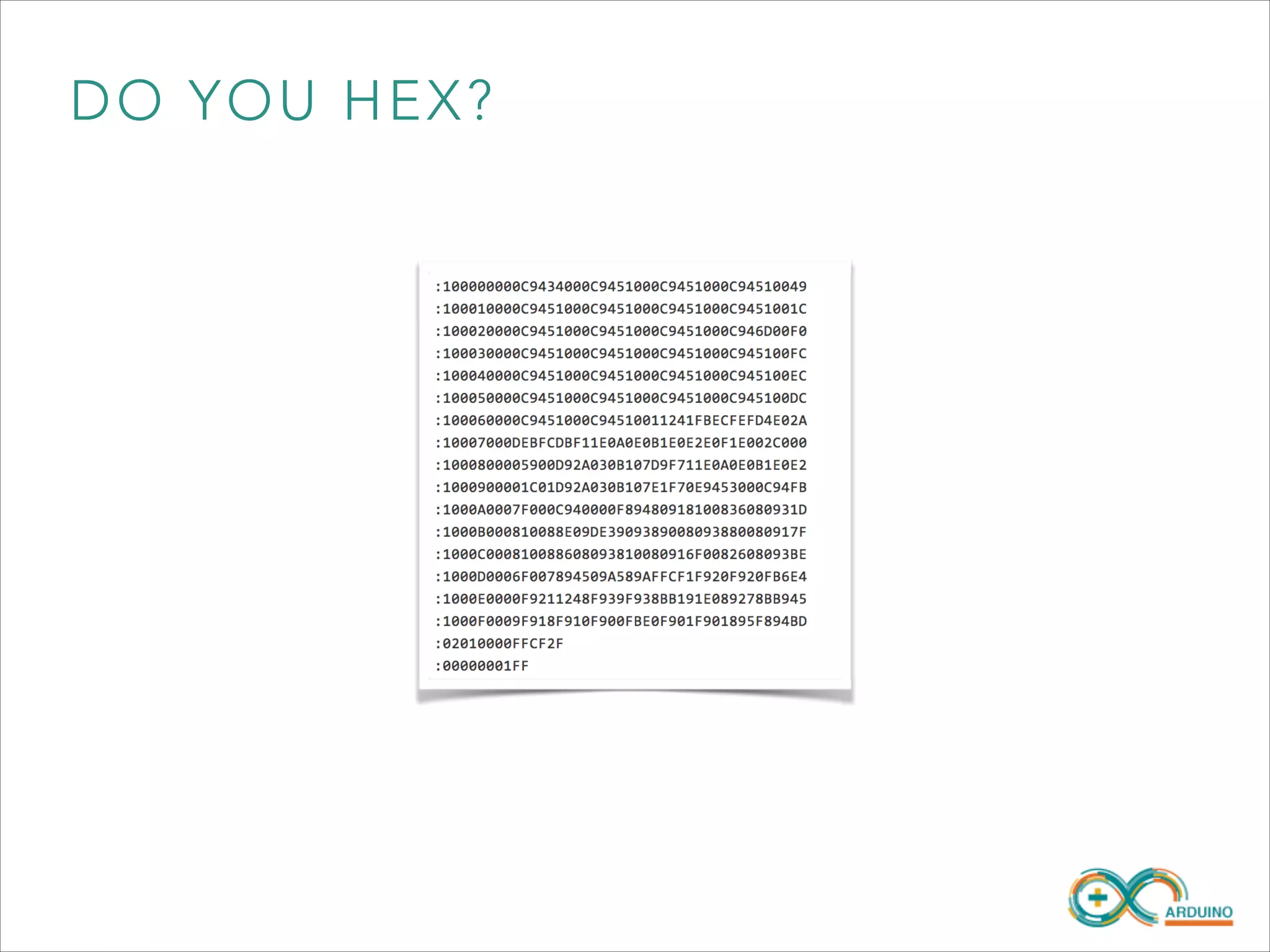 DO YOU HEX?

 