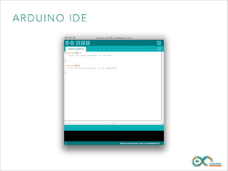 ARDUINO I DE

 