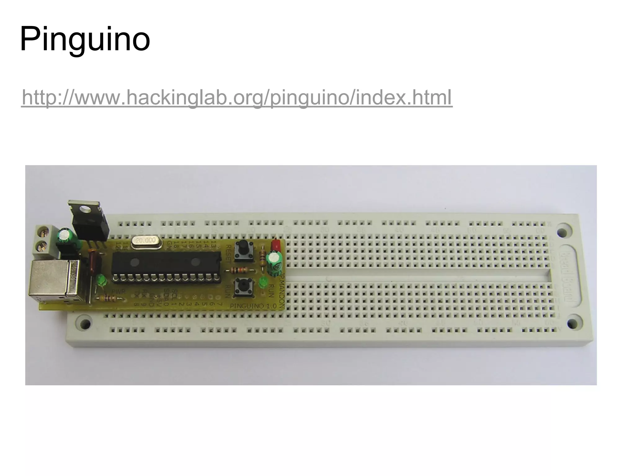 Pinguino 
http://www.hackinglab.org/pinguino/index.html 
 