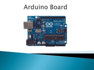 DIY! Introduction to Arduino (Development Board) | PPT