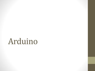 Arduino | PPT