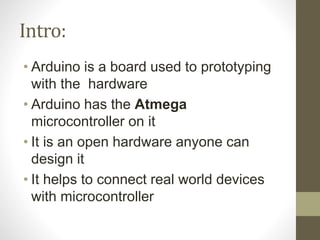 Arduino | PPT