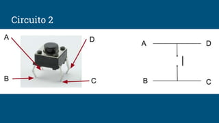 Circuito 2
● Breadboard
● Arduino
● Cavo usb
● Led RGB
● 3 resistor 220
● 3 bottoni
● 5 connettori
 