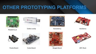 OTHER PROTOTYPING PLATFORMS
 