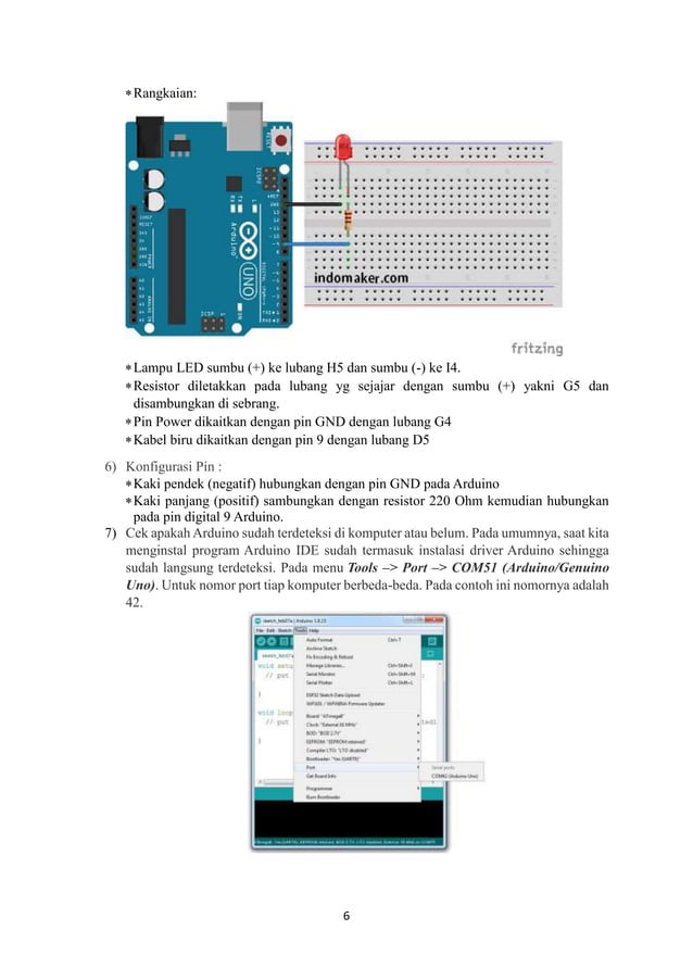 Makalah tentang ARDUINO dan cara penggunaannya. | DOCX