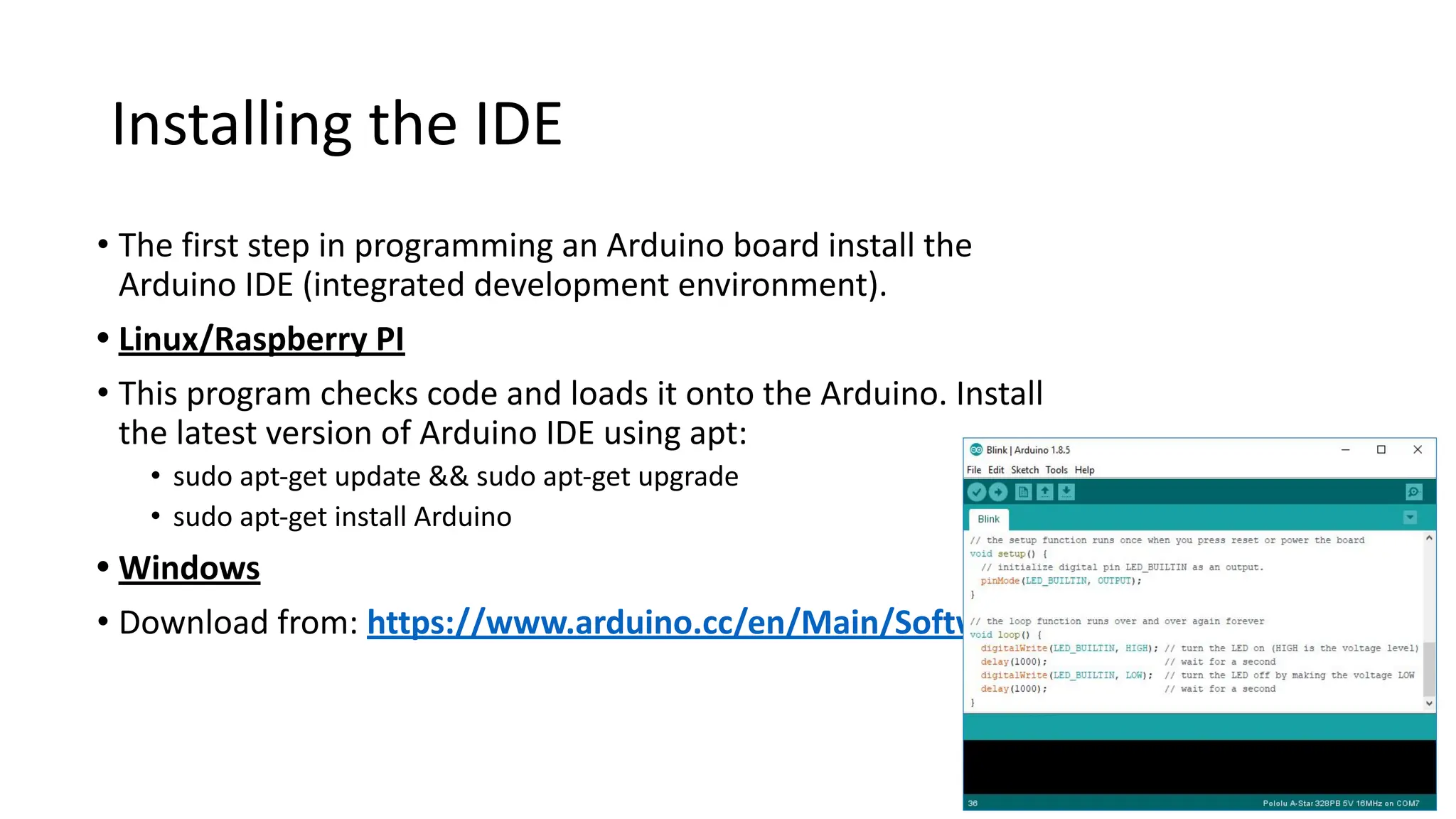 Arduino microcontroller ins and outs with pin diagram | PPT