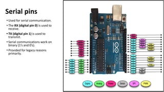 Arduino microcontroller ins and outs with pin diagram | PDF | Internet ...