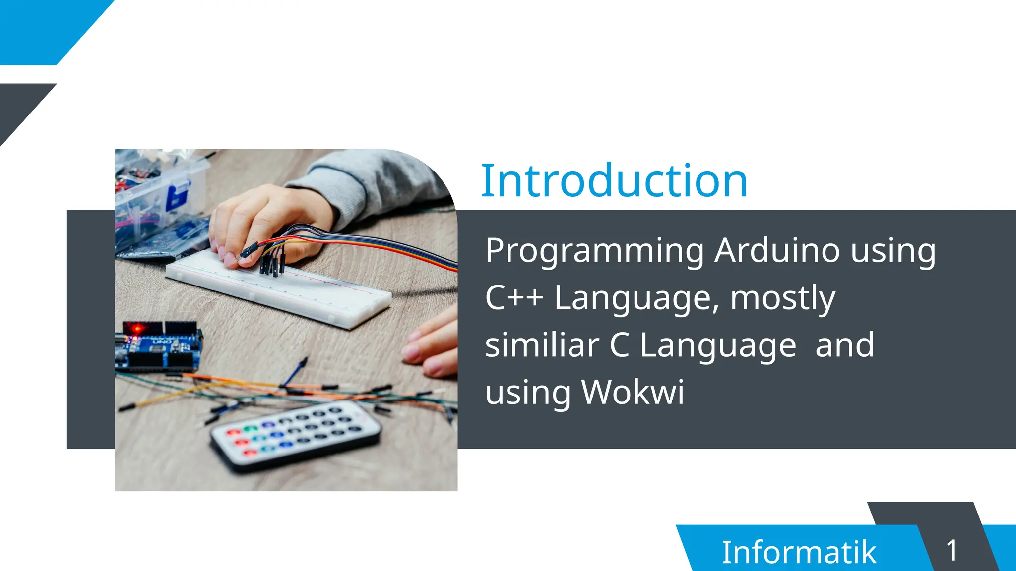 INFORMATIKA SMANSA ARDUINO PROGRAMMING Eko Sefriyanto Adhi, S.Pd. | PPT