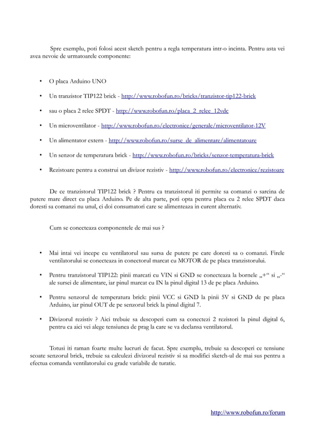 Arduino comparatorul intern pdf