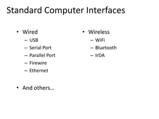 Interfacing with Arduino | PPT