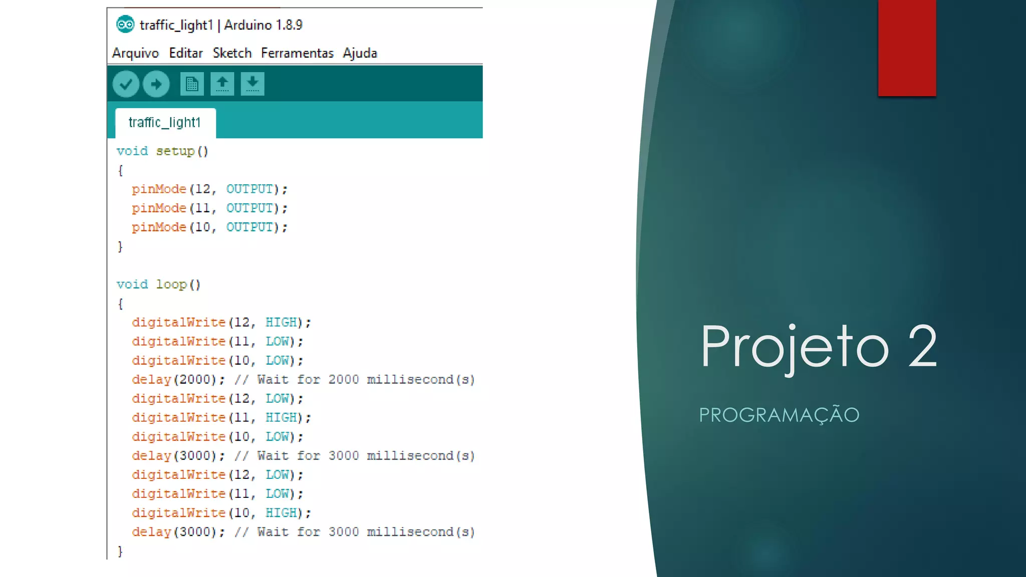 Projeto 2
PROGRAMAÇÃO
 