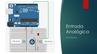 Entrada
Analógica
MONTAGEM
 