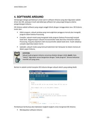 Arduino pengenalan | PDF