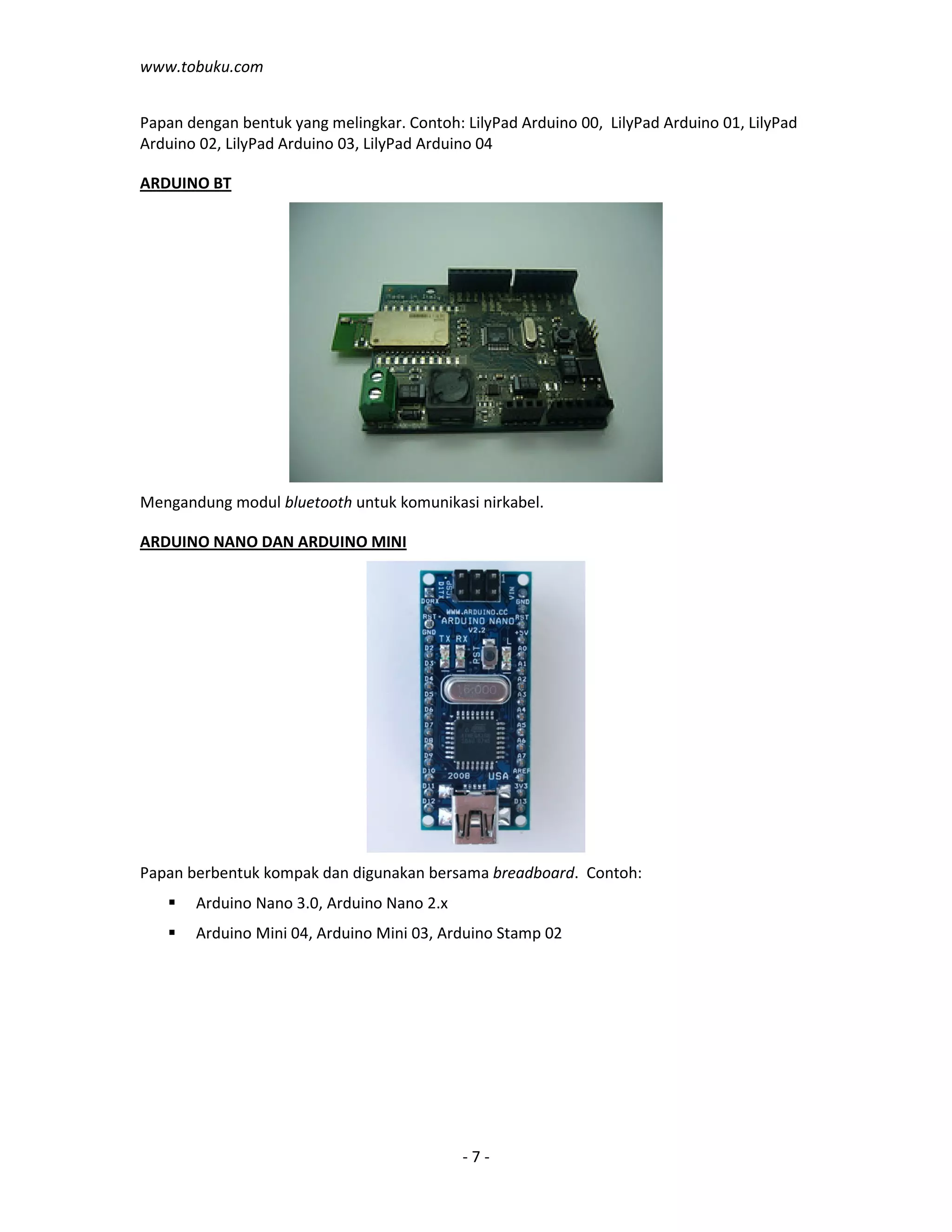 Arduino pengenalan | PDF