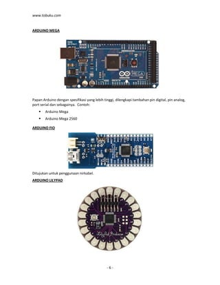 Arduino pengenalan | PDF