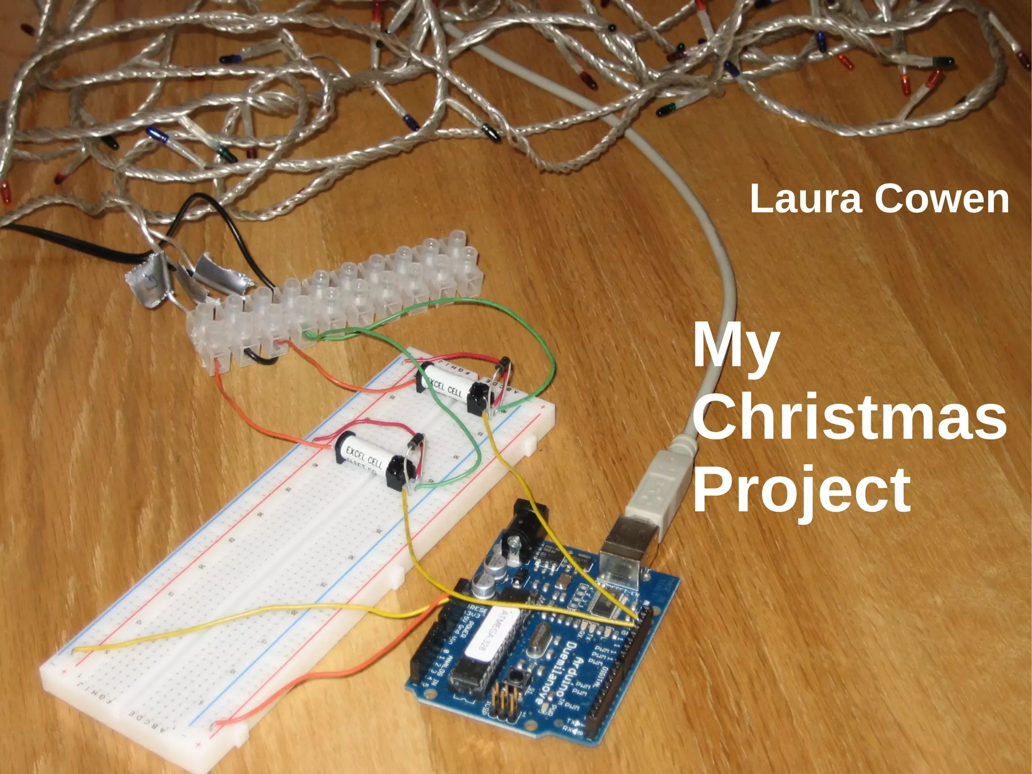 Arduino Christmas Lights to Monitor Energy | PPT