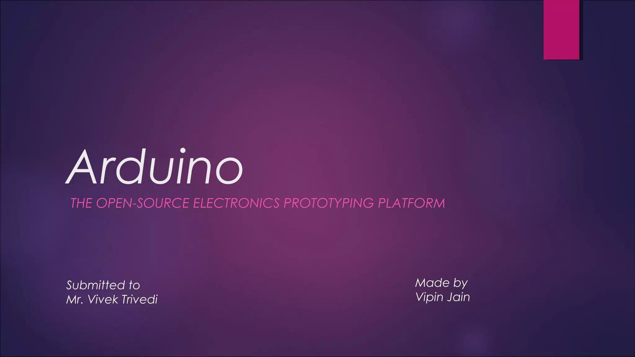 Arduino | PPT