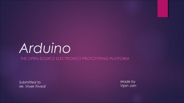 Arduino | PPT