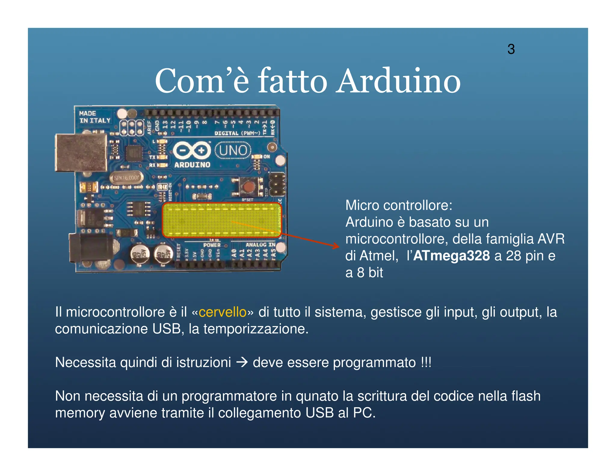 Arduino 2- Slide descrizione Architettura | PPT