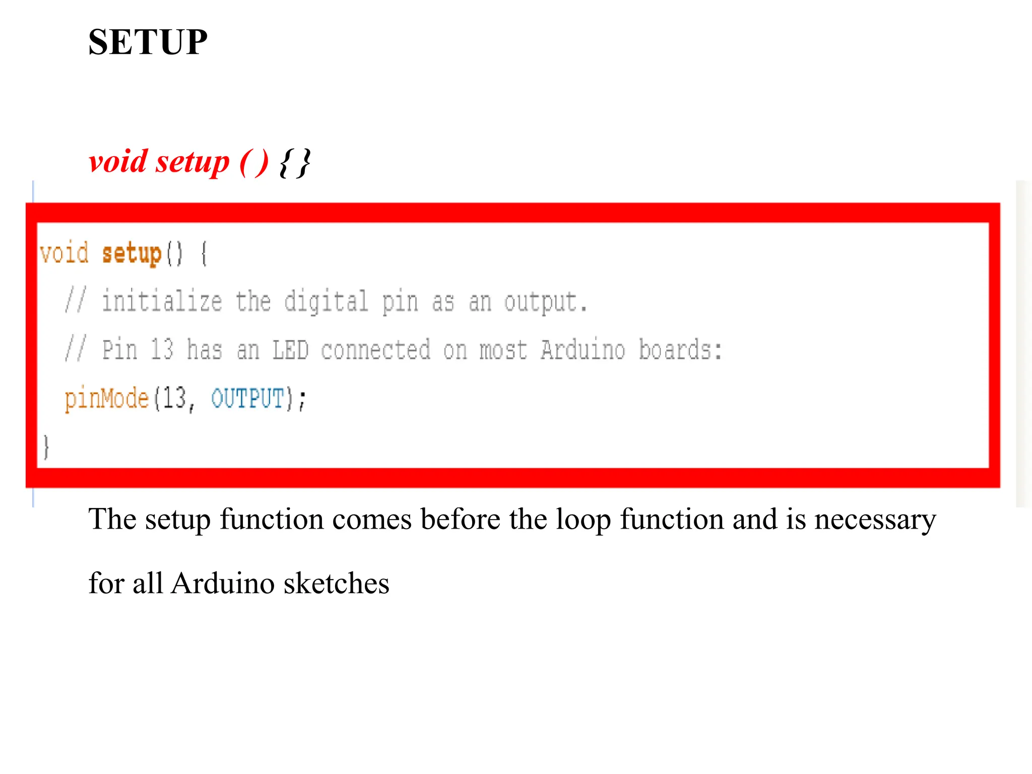 Arduino board program for Mobile robotss | PPT