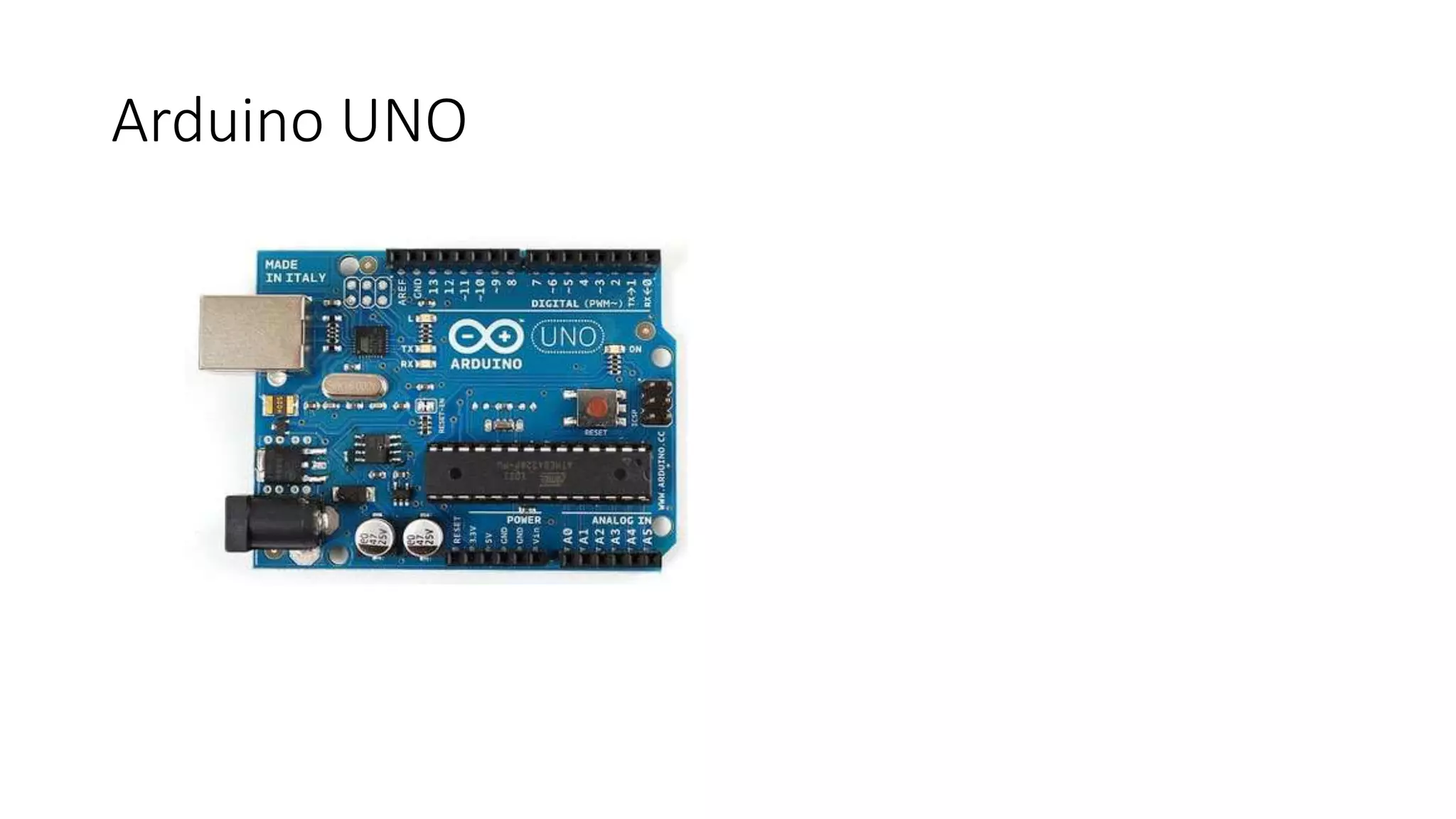 Arduino and its hw architecture | PPTX