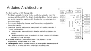 Arduino and its hw architecture | PPT