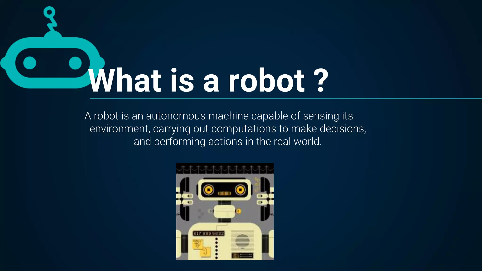 Arduino and robotics | PPTX