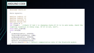 ARDUINO CODE
 