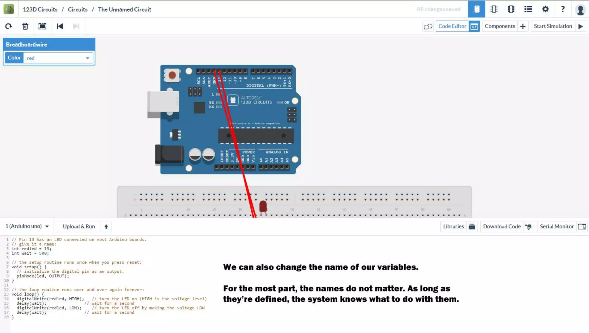 Arduino Introduction (Blinking LEDs) - step by step screenshots  (workshop #5)