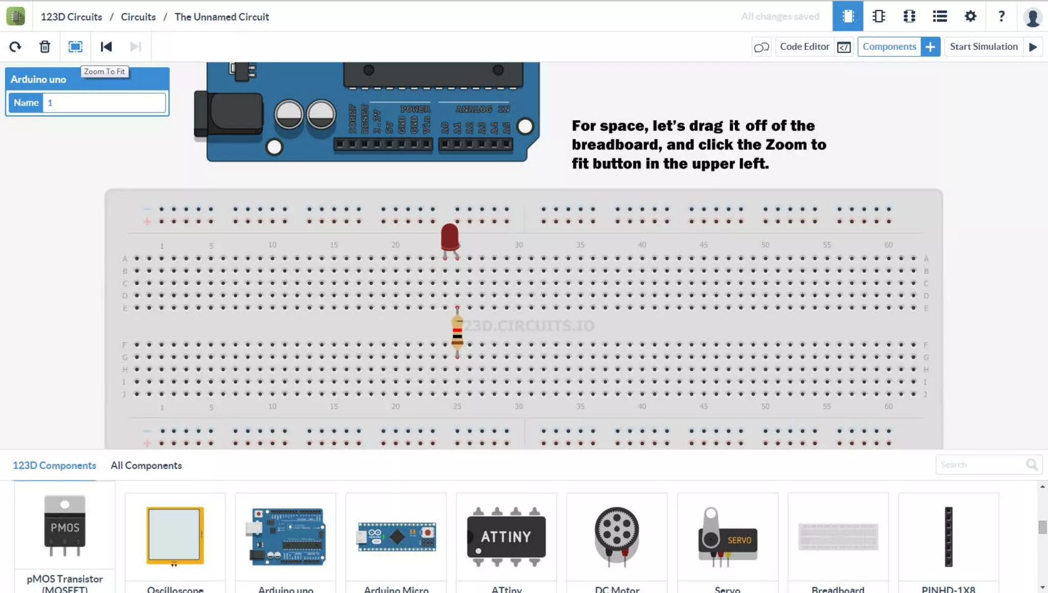 Arduino Introduction (Blinking LEDs) - step by step screenshots  (workshop #5)