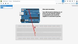 Arduino Introduction (Blinking LEDs) - step by step screenshots  (workshop #5)