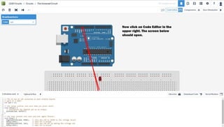 Arduino Introduction (Blinking LEDs) - step by step screenshots  (workshop #5)