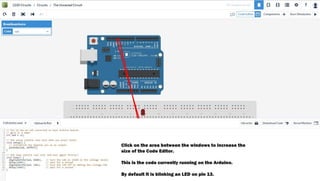 Arduino Introduction (Blinking LEDs) - step by step screenshots  (workshop #5)