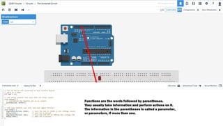 Arduino Introduction (Blinking LEDs) - step by step screenshots  (workshop #5)