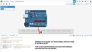 Arduino Introduction (Blinking LEDs) - step by step screenshots  (workshop #5)