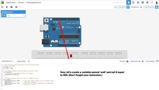 Arduino Introduction (Blinking LEDs) - step by step screenshots  (workshop #5)